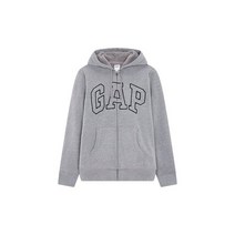 GAP 남성 셰르파 라인드 로고 후드 집업 Online Exclusive 5112327010081