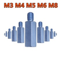 육각 지지대볼트 M6/M8 탄소강 스페이서 [10pcs], M8(나사 12mm), 80mm(2PCS)