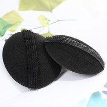 (2세트)정수리 뒷통수 볼륨 벨크로패드 2종 / 자연스러운 헤어뽕, 블랙4P(2세트)