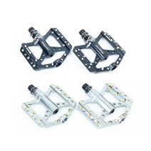 세이펀 초경량 알루미늄 평페달 T4 3실드베어링 260g -인증, 1개