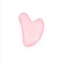 괄사마사지기 마사지스틱 마사지괄사 옥 보드 천연 석재 스크레이퍼 샤 도구 목 바디 스파 치료, Heart-shaped
