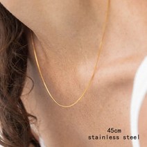 스네이크목걸이 뱀줄목걸이 18k 14k 실버 두줄 목걸이 패션 기질 체인 을 위한 티타늄 스틸 뱀 목걸이 트