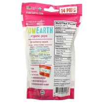 YumEarth 유기농 딸기 팝스 딸기 스매시 14 개입 3 oz (85 g), 85g