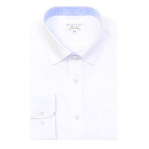 (카운테스마라)CDCW1B7301A0 일반핏 배색스냅카라 스트레치셔츠