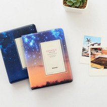 연예인 64장 포카바인더 콜렉트 포토북 스크랩북 앨범, 밤하늘