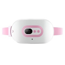 허리찜질기 배온열기 복부 온열 찜질 벨트 생리 온열 패드 따뜻한 뜨거운 허리 벨트 통증 완화 압축 마사, China_Pink