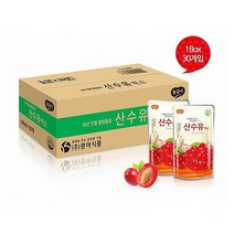 산수유진액 국내산 산수유 즙 엑기스 파우치 선물 30포