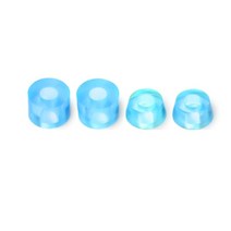4pcs PU 스케이트 보드 트럭 부싱 11x16mm 원추형 재건 롱 충격 방지 액세서리, 07 Bule 2