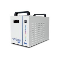 CW3000 냉수기 CO 2 레이저 절단기 워터칠러 냉각기, CW3000TG