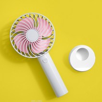 손 핸드 미니플핸디선풍기 휴대용 목풍기 선풍기, 화이트