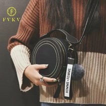 FVKV 여성 가죽 크로스백 미니크로스백
