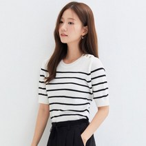 ROEM 스트라이프 버튼 스웨터(2colors)_RMKAD38RT6 210923