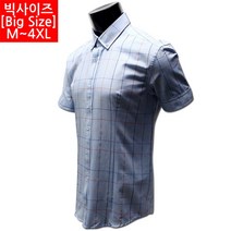 [쿨제이] 남자 빅사이즈 린넨 반팔 남방 7부 셔츠 23 DF 213