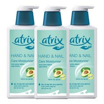 아트릭스 핸드 앤 네일 케어 모이스춰 라이저, 400ml, 3개