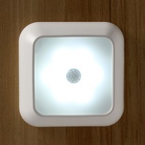 마그넷 LED 백색 센서등(화이트) 복도 조명 모션 감지 자석 무드등 마그네틱 현관 계단 베란다등 스마트 직, 상세 참조, 상세 참조