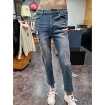 지프 Jeep 남성 포켓 가죽패치 스트레이트 데님팬츠 JL2DPM105