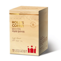 할리스커피 바닐라 딜라이트 커피믹스 10p, 195g, 5개