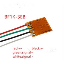 아날로그 차압계 EB 저항 스트레인 게이지 풀 브리지 BF 1000ohm 350 ohm 압력 중량/로드셀 PVC 용접 절, [05] BF1000-3EB