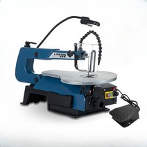 소형 테이블톱 스카시톱 스크롤쏘 실톱 띠톱 목공, 16인치+20개 톱날