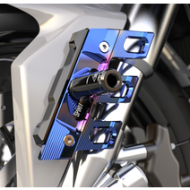 프론트휀다커버 쇼바가드 안개등브라켓 크루심300 CBR125 엑시브250R MSX125, 골드, 1개
