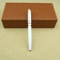 까렌만년필블랙ST 영생 비지니스 시험 정미 색상 선택가능 오래사용 통큰 외관 가공가능 테일러드 2416372288, 화이트 기본