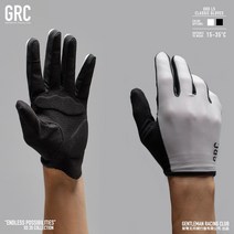 GRC 자전거 장갑 남성과 여성을위한 검은 S-L, L, 화이트