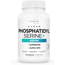 타입제로 포스파티딜세린 400mg 알파GPC 후퍼진A 90캡슐