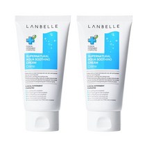 [랑벨] [본사직영] 수퍼내츄럴 아쿠아 수딩 크림 100ml 1+1, 상세 설명 참조