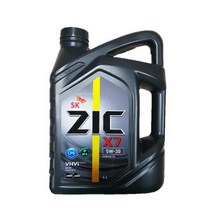 ZIC X7 LPG 5W30 4L 엔진오일, 1개