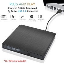 외장 씨디롬 cd리더기 블루레이odd 노트북 cd롬 cd룸 외장odd 광학 드라이브 인클로저 5gbps 하드 플라스틱 usb 3.0 sata 12.7mm 외부 dvd 인클로저, 협력사
