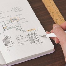 아웅다움］디자이너 생각정리 다이어리 모눈 노트 일기 업무용ll0II, 04 펌킨 오렌지