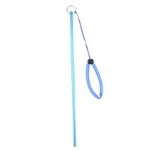 스쿠버 다이빙 스틱 탐침봉 가벼운 알루미늄 합금 포인터 막대와 손목 스트랩 끈 속옷, 푸른