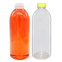 브릿지마개 우유페트병 1000ml, 흰색마개, 1개