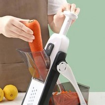 주방신기 다기능 슬라이서 3in1 채칼 대패기, 블루, 1개