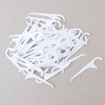 일회용 휴대용 치간 치실 50P, 20개