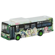 전국 버스 컬렉션 JH040 이즈 하코네 버스 러브라이브 선샤인 랩핑 버스 4호차 디오라마 용품 (메이커 최초 수주 생산)