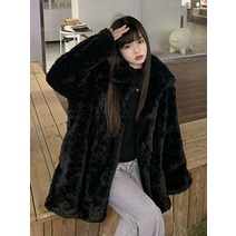피크닉 스웨이드 여 겨울 디자인 도톰하고 따뜻함 여성모피 여성자켓 뽀글이자켓 겨울옷 겨울자켓 여성숏자켓