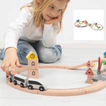 이케아 LILLABO 릴라보 기차놀이세트, 1. 이케아 기본형