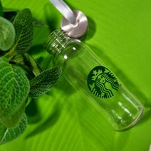 스타벅스 텀블러 유리보틀 300ml 답례품 단체선물