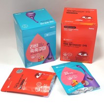 라바 쑥쑥 구미 / 멀티비타민 구미 젤리 1박스(5봉) 영양젤리, 라바 멀티비타민 구미 1박스(36gX5봉)