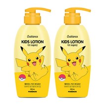 베비언스 포켓몬 키즈 보습로션 피카츄 380ML 2개 피부 가려움증 건조증 모공각화증, 쿠팡 1, 쿠팡 본상품선택