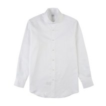 100수 트윌 솔리드 레귤러핏 셔츠BLFSG1050WH