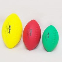 니스포 소프트 폼 풋볼공 럭비공 미식축구공 폼볼 아동 중고등, 그린