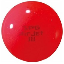 SPG 형광 파크골프공 AIRZET3 고반발 비거리 빨간색, 레드