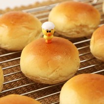 [틔움긴생각] 모닝빵 디너롤 우리밀 식전빵 샌드위치 햄버거빵 브런치빵 카페납품, 모닝빵 / 아이스박스 O, 1개