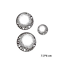 신상품 버블 클리어 스탬프 인감 DIY 스크랩북 카드 요정 고무 사진 앨범 수제 공예 만들기, 01 WHITE