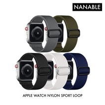 NANABLE 나나블 워치 스포츠 솔로 루프 스트랩