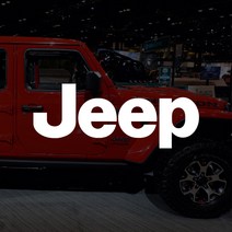 JEEP 지프 스티커 데칼, 150x60mm, 노랑