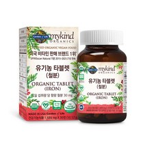 마이카인드 유기농 철분 30정, 단일속성