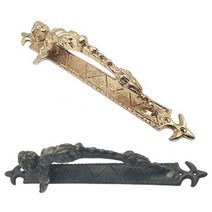 철물전 황동 주물 천사 손잡이 엔젤 신주 손잡이 골드및엔틱 주물 중문, 골드